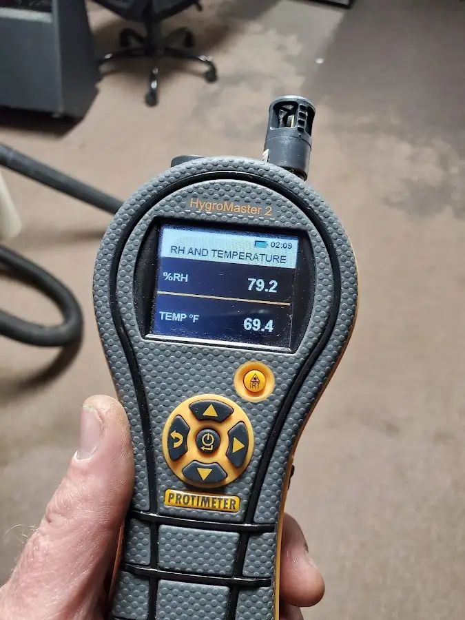 Moisture meter humidity assessment for Fire & Smoke Damage Restoration in Luling